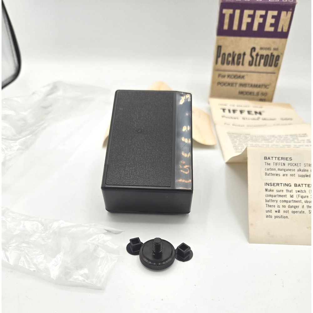 Vintage‎ Tiffen Pocket Strobe 560 for Kodak Pocket Instamatic 50/60